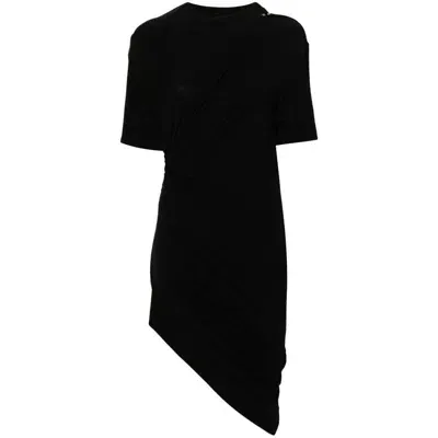 Mugler Dresses In Black