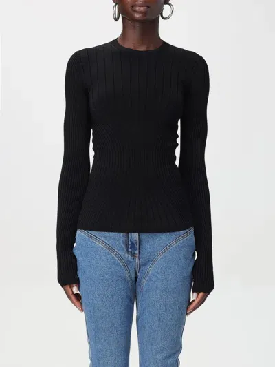 Mugler Sweater  Woman Color Black