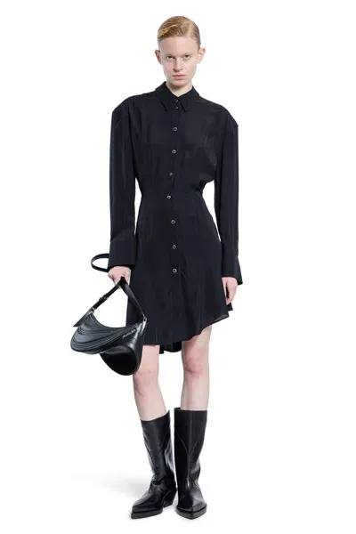 Mugler Woman Black Dresses