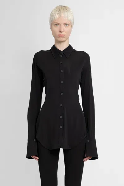 Mugler Woman Black Shirts