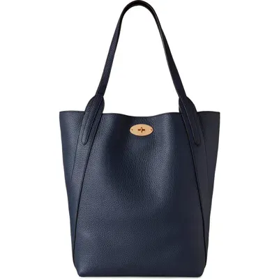 Mulberry North South Bayswater Tote In Night Sky