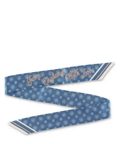 Mulberry Foulard In Blue