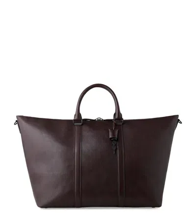 Mulberry Leather Camberwell Weekender Bag In Brown