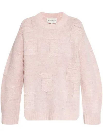 Munthe Taccu Sweater In Pink