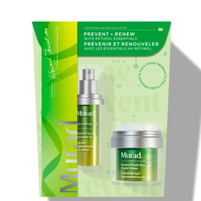 Murad Prevent + Renew With Retinol Essentials Set (worth £117) In White