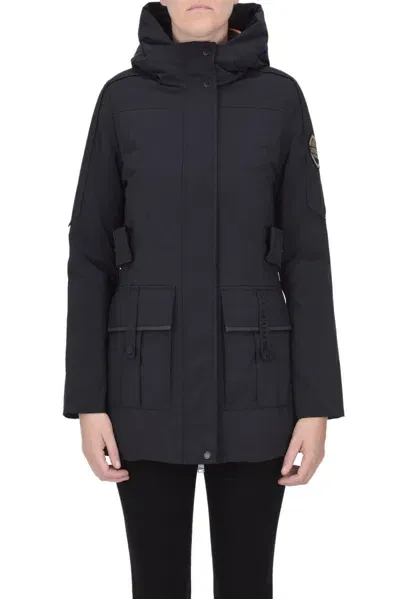 Museum Alexia Parka Down Jacket In Black