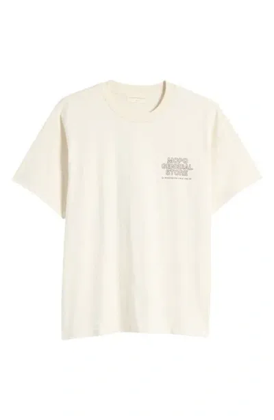 Museum Of Peace And Quiet Museum Of Peace & Quiet General Store Cotton Graphic T-shirt In Bone