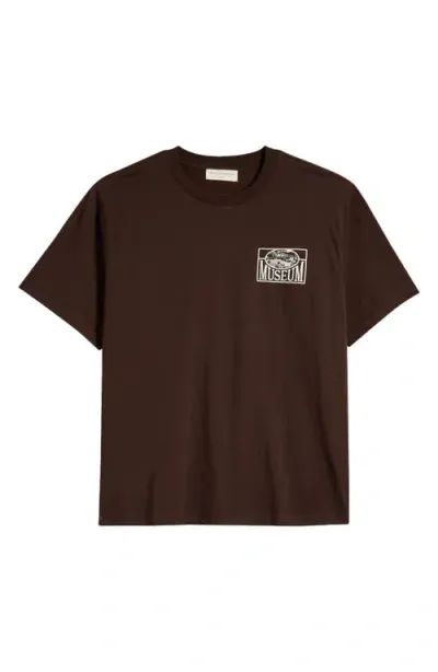 Museum Of Peace And Quiet Museum Of Peace & Quiet Museum Ranch Graphic T-shirt In Brown