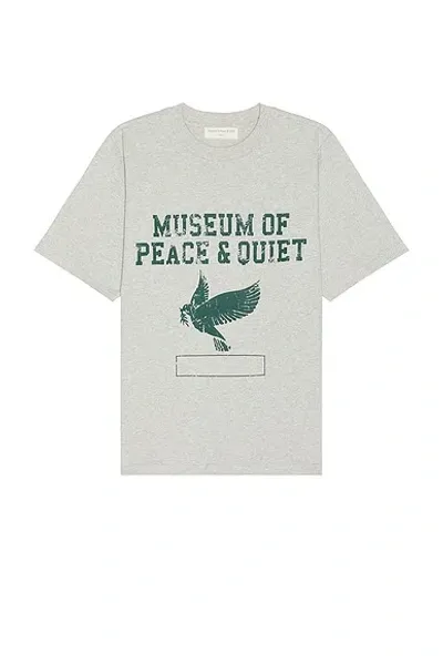 Museum Of Peace And Quiet P.e. T-shirt In Heather