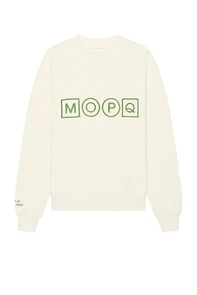 Museum Of Peace And Quiet Simple Living Crewneck In Bone