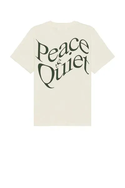 Museum Of Peace And Quiet Warped T-shirt In Bone