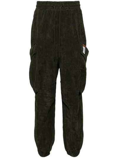 Musium Div. Corduroy Track Pant In Green