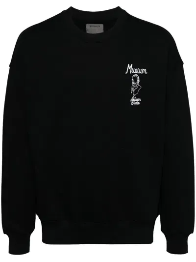 Musium Div. Embroidered Sweater In Black