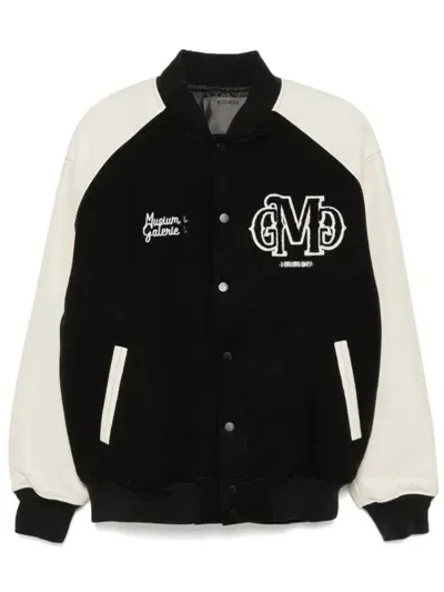 Musium Div. Logo-patch Bomber Jacket In 中性色