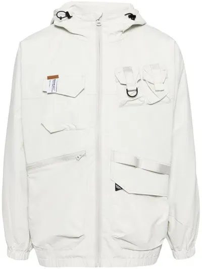 Musium Div. Multi-pockets Jacket In Neutrals