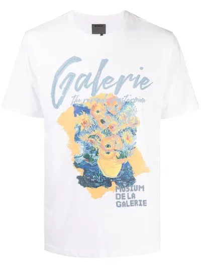 Musium Div. T-shirt Mit Van-gogh-print In White