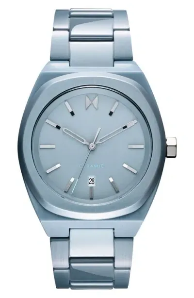 Mvmt Men's Odyssey Gray Ceramic Bracelet Watch ,40mm In Grey