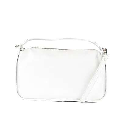 My Best Bag Berlin Bag In Grained Leather White