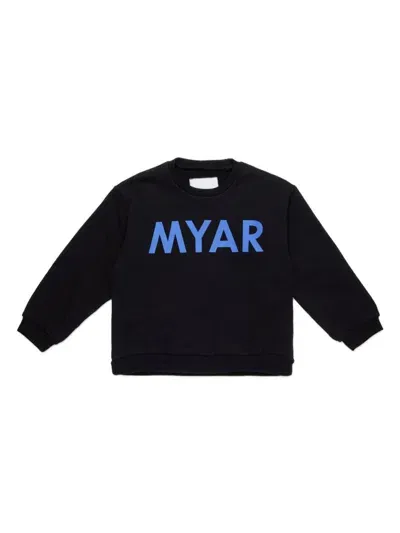 Myar Sweatshirt Mit Logo-print In Schwarz