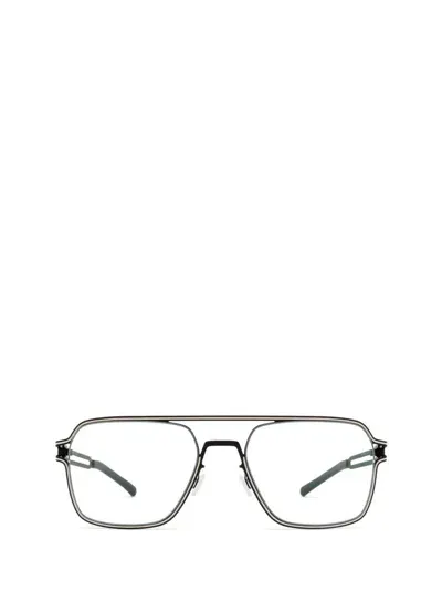 Mykita Eyeglasses In Black/light Warm Grey