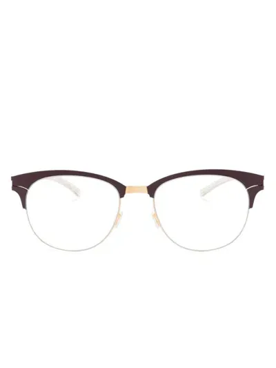 Mykita Hildegard Glasses In Brown