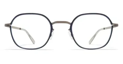 Mykita Jes- Shiny Graphite / Indigo Rx Glasses In Grey