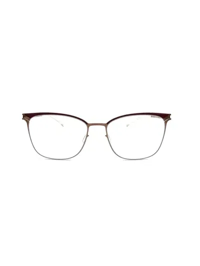 Mykita Meghan Eyewear In Purple Bronze Cranber