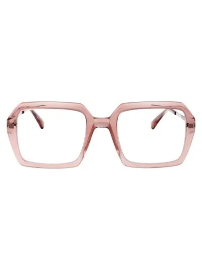 Mykita Optical In 898 C104 Melrose/purple Bronze Clear