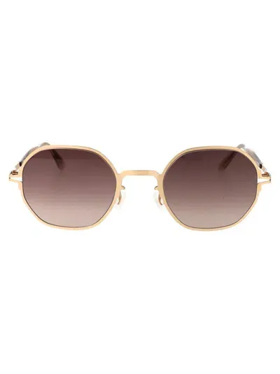 Mykita Sunglasses In Champagne Gold