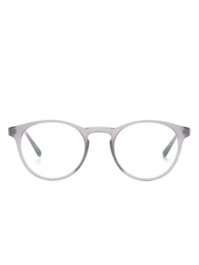 Mykita Talini Clip-on Lense Glasses In Grey