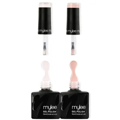 Mylee Gel Polish Kiss The Bride Duo 2x10ml In White