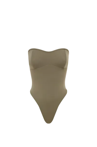 Myraswim Otis One Piece | Taupe In Brown