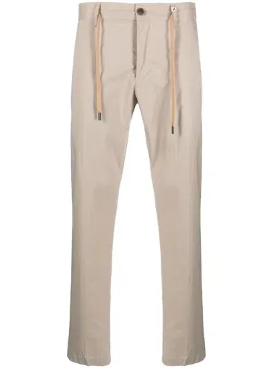 Myths Drawstring-waist Chino Trousers In Nude