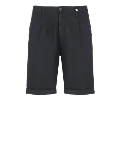 Myths Virgin Wool Bermuda Shorts In Blue