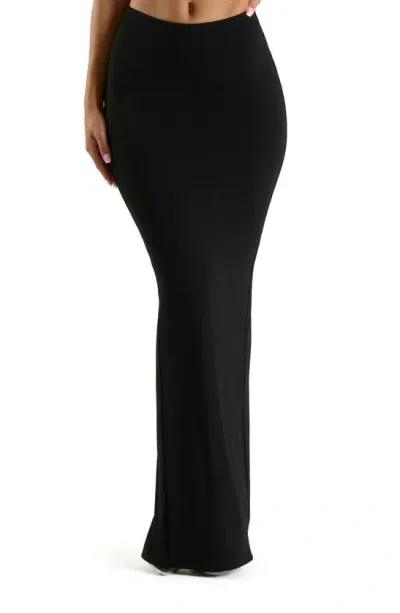 N By Naked Wardrobe Maxi Skirt In Black