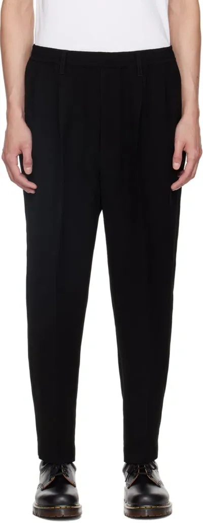 N.hoolywood Black Wide Trousers