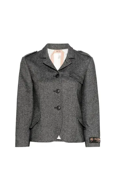 N°21 Jacket In Grey