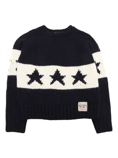 N°21 Kids' Knitwear In Blue