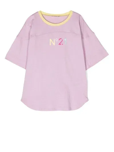 N°21 Kids Maglietta Per Bambini In Lilac