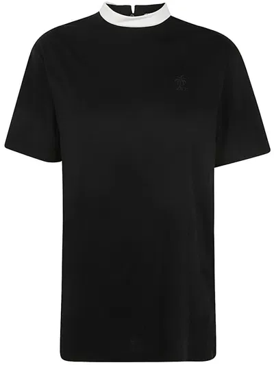 N°21 Jersey T-shirt In Black