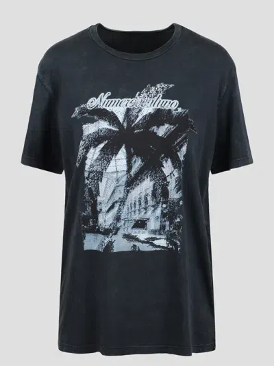 N°21 N.21 T-shirt With Print In Black