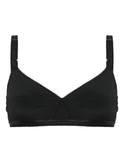 N°21 Panelled-design Bra In 9000 Nero