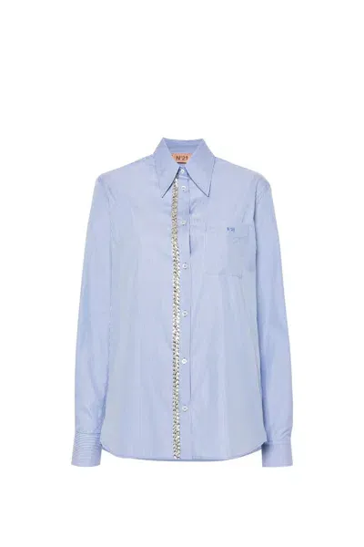 N°21 Shirt In Clear Blue