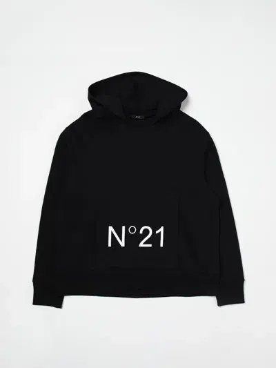 N°21 Sweater N° 21 Kids Color Black In 黑色