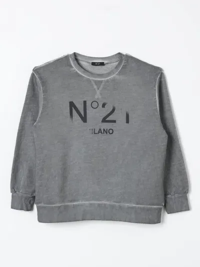 N°21 Sweater N° 21 Kids Color Grey In Grau