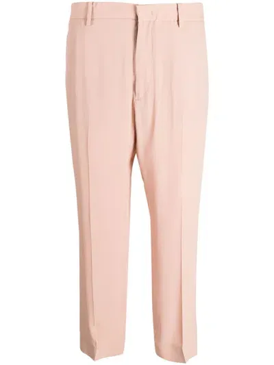 N°21 Tailored-cut Straight-leg Trousers In Pink