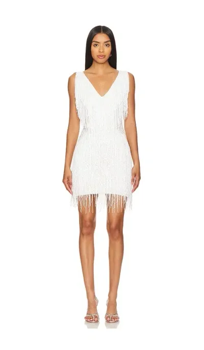 Nadine Merabi Sadie Mini Dress In White