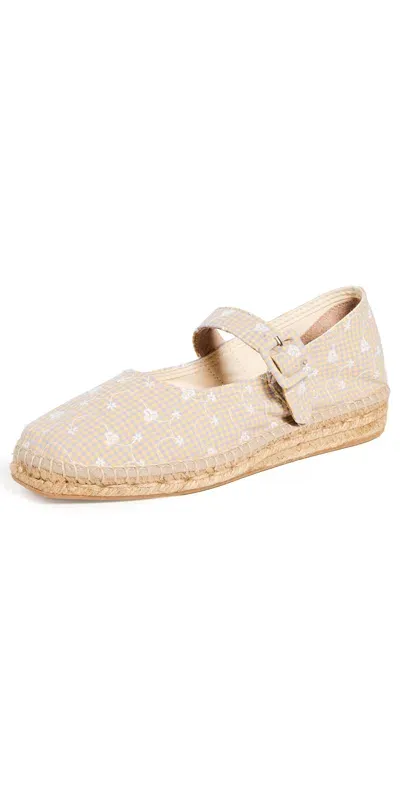 Naguisa Miru Espadrilles Lilac Flowers