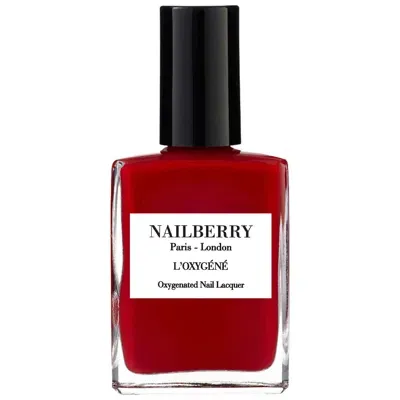 Nailberry L'oxygene Nail Lacquer - Rouge In White