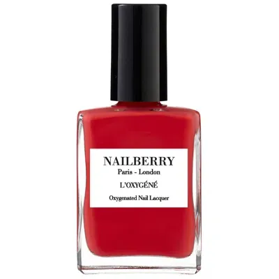 Nailberry L'oxygene Nail Lacquer Pop My Berry In White